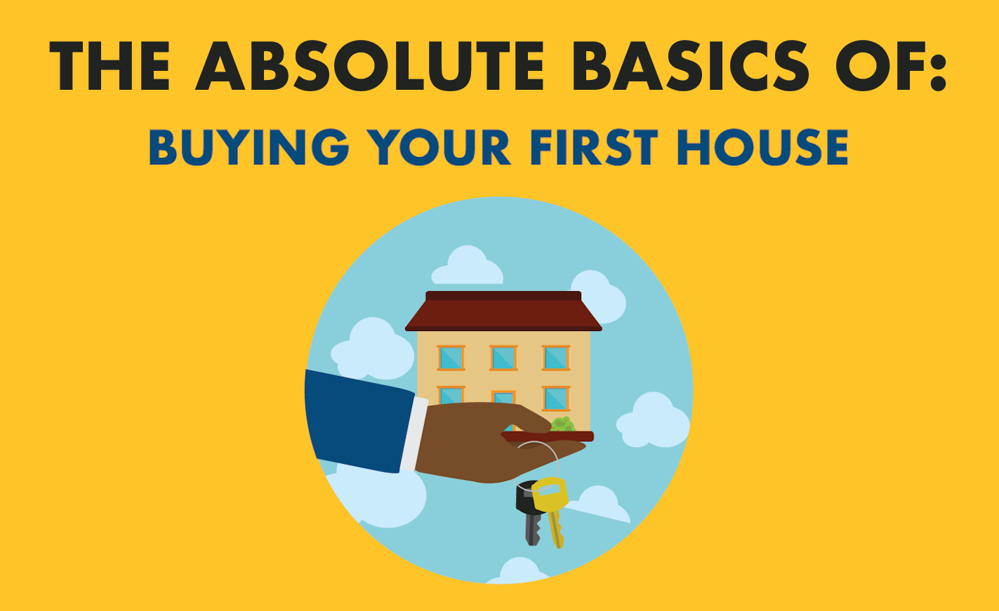 Basics of Buying Your First House Infographic myCAhub