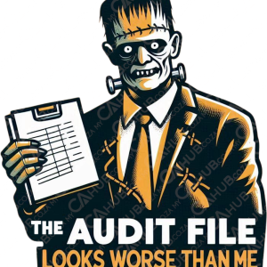 Frankenstein's Audit File T-shirt